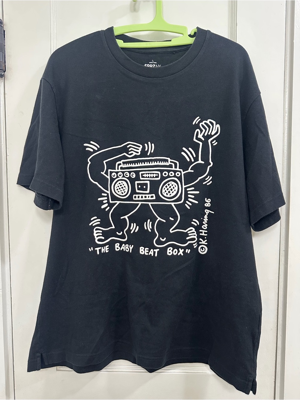 SPRZ NY  Keith Haring The Baby Beat Box Graphic Tee
